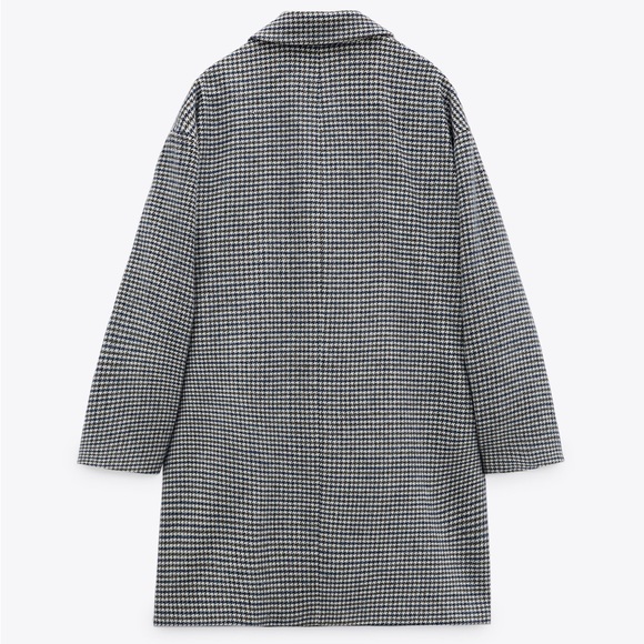 Zara | oversized buttoned coat - Picture 14 of 16